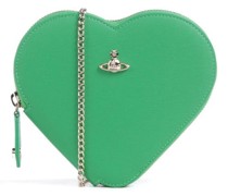 Vivienne Westwood Heart Umhängetasche grün