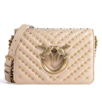 Pinko Love Click Mini Studs Umhängetasche beige