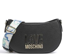 Love Moschino Jelly Logo Umhängetasche schwarz