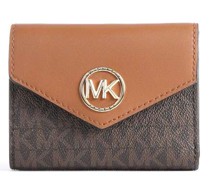 Michael Kors Greenwich Geldbörse dunkelbraun
