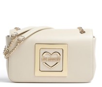 Love Moschino Big Lock Umhängetasche elfenbein