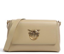 Pinko Love Click Umhängetasche beige