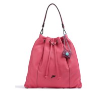 Gabs Icon Black Cleo M Bucket bag fuchsia