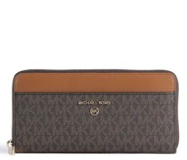 Michael Kors Jet Set Charm Geldbörse dunkelbraun