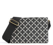 by Malene Birger Loenna Umhängetasche schwarz/weiß
