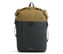 Sandqvist Stream Konrad Rolltop Rucksack schwarz