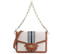 Lauren Ralph Lauren Sydnee 25 Schultertasche braun/elfenbein