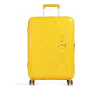 American Tourister Soundbox 4-Rollen Trolley gelb