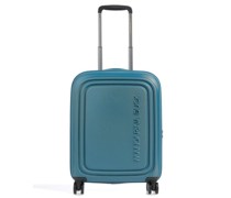 Mandarina Duck Logoduck+ 4-Rollen Trolley petrol