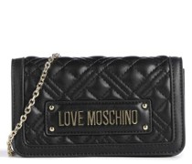 Love Moschino Quilted Umhängetasche schwarz