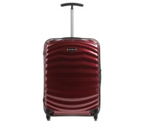 Samsonite Lite-Shock 4-Rollen Trolley dunkelrot