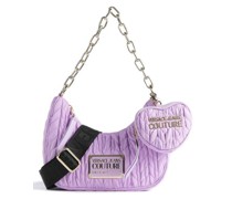 Versace Jeans Couture Crunchy Schultertasche lavendel