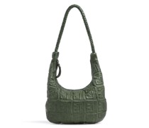 Taschendieb Wien Simon-Denk-Gasse 1 Beuteltasche dunkelgrün