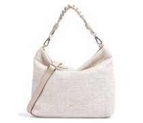 Abro Raffia Paglia Poppy Beuteltasche natur
