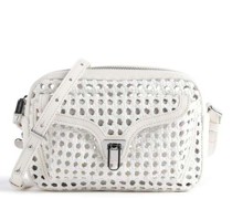 Coccinelle Beat Eco Woven Umhängetasche weiß