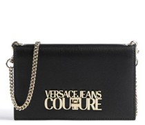 Versace Jeans Couture Logo Lock Umhängetasche schwarz