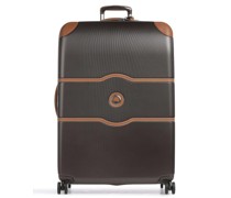 Delsey Chatelet Air 2.0 4-Rollen Trolley dunkelbraun