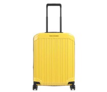 Piquadro 4-Rollen Trolley gelb