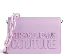 Versace Jeans Couture Institutional Logo Umhängetasche lavendel