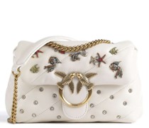 Pinko Love Mini Puff Umhängetasche weiß