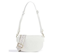 Versace Jeans Couture V-Emblem Umhängetasche weiß