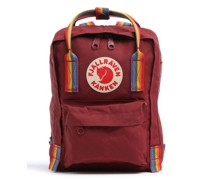 Fjällräven Kånken Rainbow Mini Rucksack dunkelrot