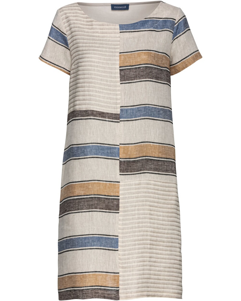 Highmoor Damen Streifen-Kleid