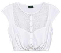 Dirndlbluse Flügelarm