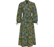 Midi-Kleid mit Paisley-Muster