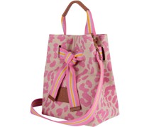 Bucketbag mit Leo-Muster
