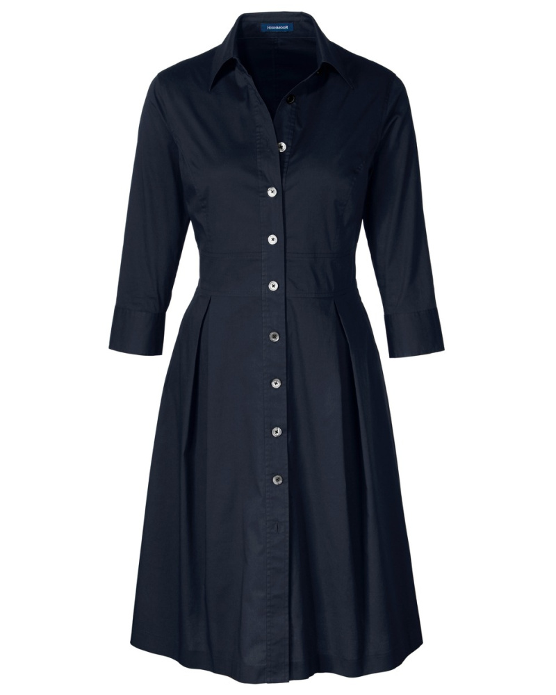 Highmoor Damen Hemdblusenkleid