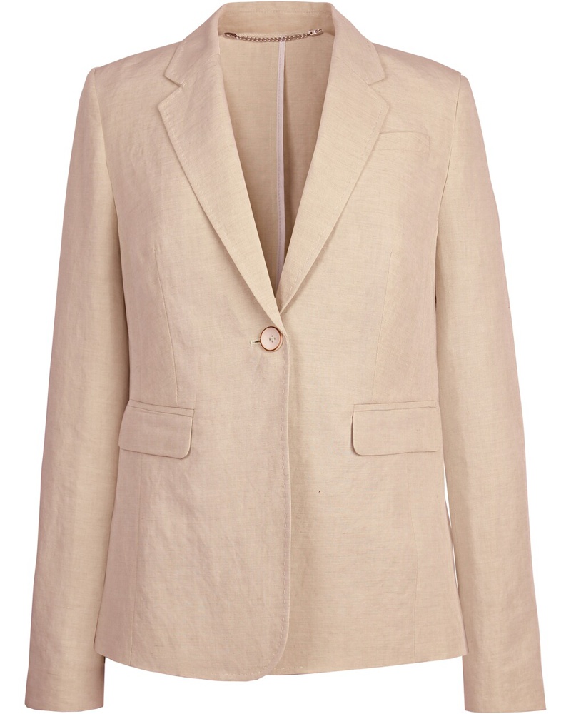White Label Damen Leinenblazer