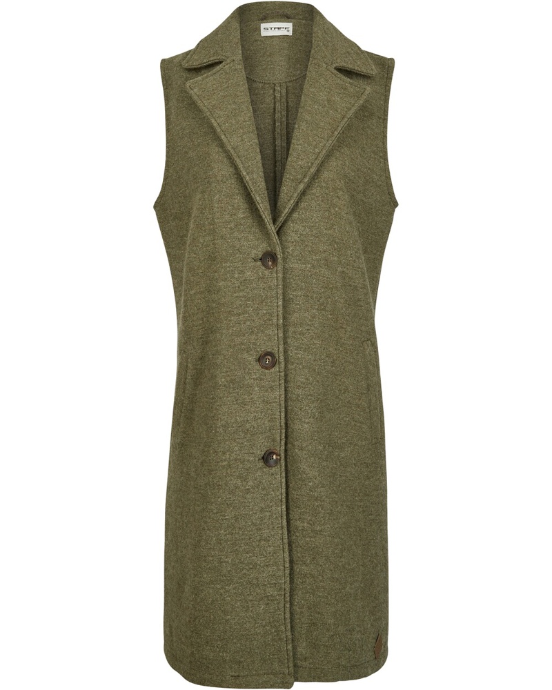 Stapf Damen Lange Strickweste Gela