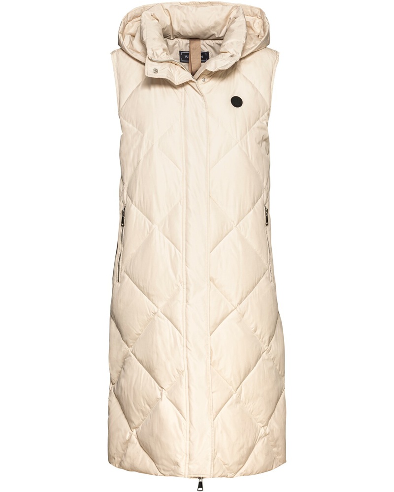 White Label Damen Rauten-Steppweste