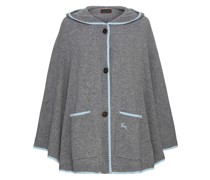 Poncho mit Kapuze