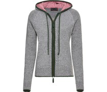 Strickjacke mit Kapuze