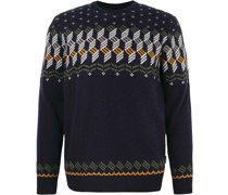 Rundhals-Pullover Tursdale Fairisle Crew