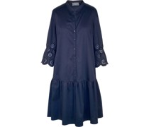 Stufenkleid mit Lochstick