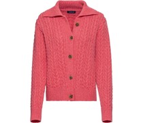 Zopfstrickjacke