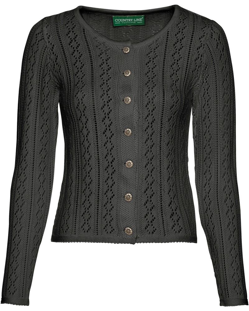 Country Line Damen Zopfstrickjacke