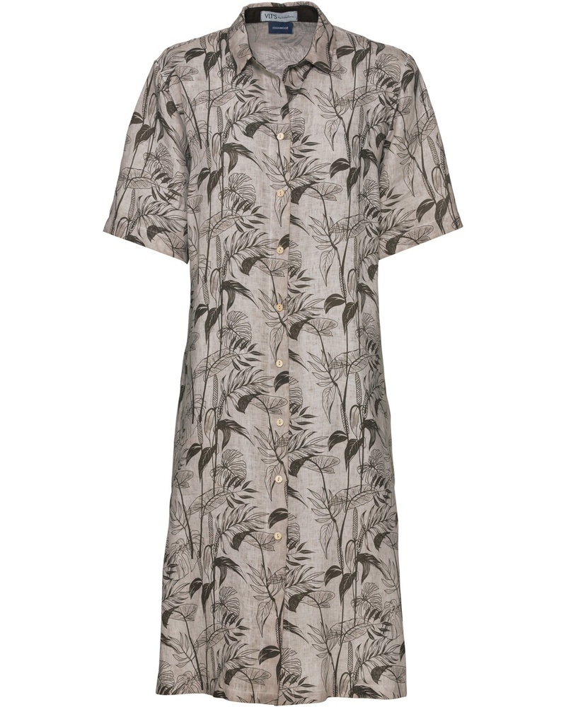 Highmoor Damen Leinenkleid