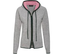 Strickjacke mit Kapuze