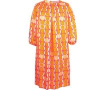 Midi-Kleid mit Retro-Muster