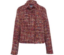 Boucle-Kastenjacke