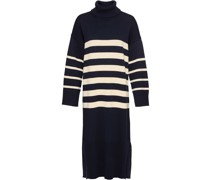 Rollkragen-Strickkleid
