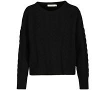 Pullover mit Zopfmuster