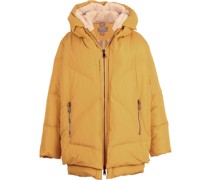 Kapuzen-Steppjacke oversized