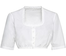 Dirndlbluse mit Rüschen