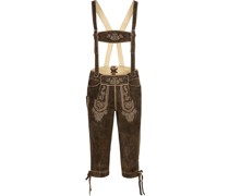 Leder-Kniebundhose