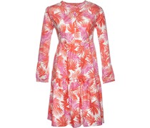 Stufenkleid mit Allover-Print